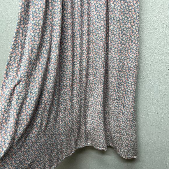 Sim & Sam Womens Babydoll Dress Medium Maxi Floral Cottagecore Fairy Romantic - Picture 6 of 16